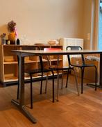 Grande table en metal et formica Rotor DC, Maison & Meubles, Enlèvement, Comme neuf, Métal