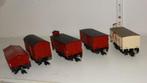 5 Fleischnmann goederen wagons adv 11, Gebruikt, Gelijkstroom, Verzenden, Fleischmann