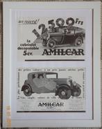 ANCIENNES PUBLICITES POUR AUTOMOBILES FRANCAISES, Ophalen