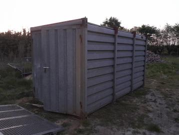 Demontabele container opslagcontainer kovobel 4x2  beschikbaar voor biedingen