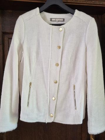 Xandres voorjaarsjasje maat 42 wit / ecru beschikbaar voor biedingen