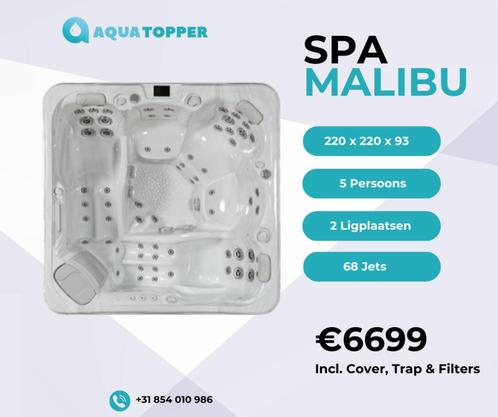 AquaLife Spa (jacuzzi) - Malibu 220x220cm 5p (Balboa), Jardin & Terrasse, Accessoires de piscine, Neuf, Filtre, Enlèvement ou Envoi
