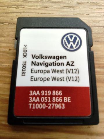 Dernière mise à jour VW RNS315, Europe de l'Ouest (V12)
