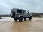 | VERKOCHT |       Land Rover Defender 110 7zit met Airco, Auto's, Land Rover, Stof, Zwart, 7 zetels, 4x4