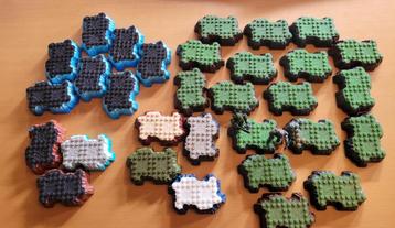 Groot lot terreinplaten basisplaten MEGA BLOKS beschikbaar voor biedingen