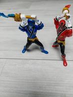 Power Rangers Samurai Blue & Red, Comme neuf, Enlèvement ou Envoi