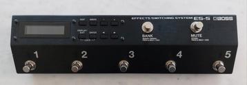 Boss ES5 EFFECTSCHAKELSYSTEEM SWITCHER LOOPER MIDI beschikbaar voor biedingen