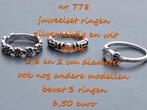 778. Juweelset : ringen , NIEUW , @LAATSTE STUK@   verzendin, Handtassen en Accessoires, Ringen, Nieuw, Overige materialen, 17 tot 18