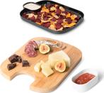3-in-1 Serveerplank, serveerschaal, tapas plank, Bamboe, Ophalen of Verzenden, Nieuw, Overige vormen, Overige materialen