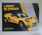 Metalen bord -Lotus Elise, Ophalen