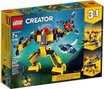 lego 31090	Creator 3 in 1	Onderwaterrobot, Ensemble complet, Enlèvement, Lego, Utilisé