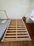 Bed frame + matras 140 cm, Huis en Inrichting, Slaapkamer | Bedden, Ophalen, Gebruikt, Twijfelaar, 140 cm