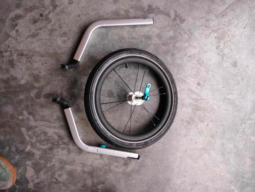 Thule Chariot cross 1 jogging kit, Fietsen en Brommers, Fietsaccessoires | Aanhangwagens en Karren, Nieuw, Ophalen