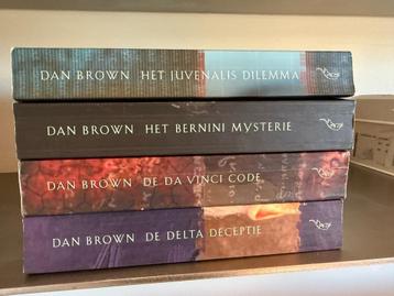 Dan Brown : 4 boeken (NL) beschikbaar voor biedingen