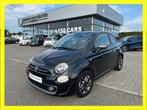 Fiat 500 HYBRIDE / PANO / CarPlay / €11.990, Auto's, Fiat, 4 zetels, 88 g/km, Zwart, Zwart