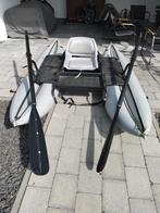 Opblaasbare ponton boot, Watersport en Boten, Elektrisch, Zo goed als nieuw, Overige materialen, Ophalen