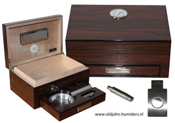 h79 MERK  HUMIDOR STARTSET GEïNTEGREERDE ASBAK, SIGARENBOOR