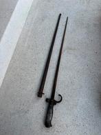 Wo1 Franse bajonet met haak, Verzamelen, Ophalen of Verzenden