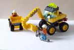Lego City - 6470 Mini Dump Truck + 6474 Wheeled Front Shovel, Comme neuf, Ensemble complet, Lego, Enlèvement ou Envoi