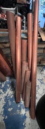 Koperen regenpijp, Doe-het-zelf en Bouw, Buizen en Afvoer, Ophalen, Nieuw, Overige materialen, Rechte buis