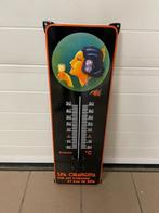 emaille reclame bord spa orangina thermometer, Ophalen, Nieuw, Reclamebord