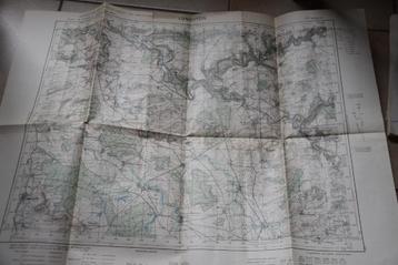 Militaire kaart Longuyon  1932