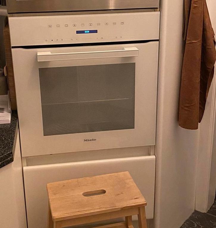 Miele oven H 7264 BP - wit - pyrolyse, Elektronische apparatuur, Ovens, Gebruikt, Inbouw, Oven, Ophalen