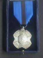 Médaille ordre de Léopold II de 2ème classe en écrin, Armée de terre, Envoi, Ruban, Médaille ou Ailes