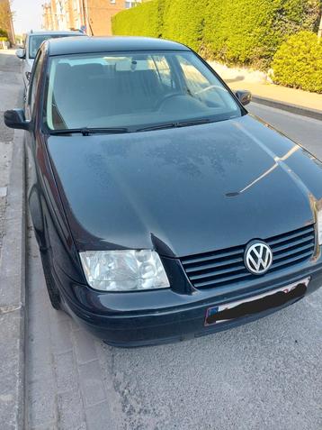 VW Bora 1.9Tdi 74kw 100pk, Autos, Achat, Noir, Particulier, Tissu