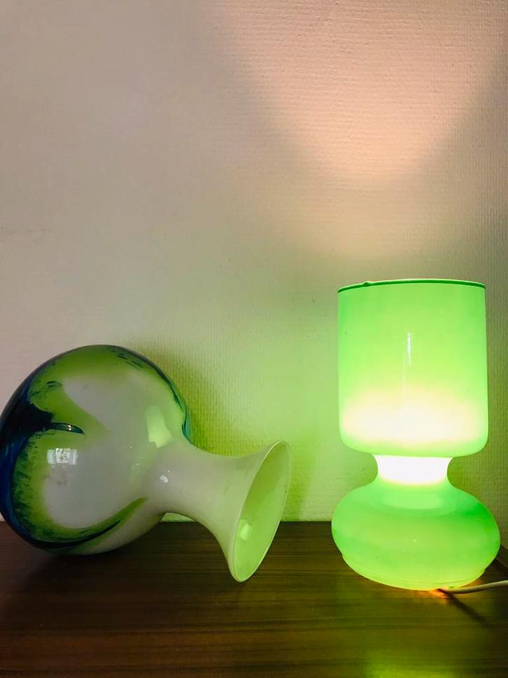 Ikea Lykta lamp groen, Antiek en Kunst, Antiek | Verlichting, Ophalen of Verzenden