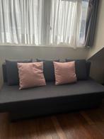 Slaapbank IKEA grijs, Huis en Inrichting, Slaapkamer | Slaapbanken, Ophalen, Zo goed als nieuw, Grijs