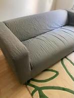 Tweezitsbank IKEA Klippan donkergrijs, Huis en Inrichting, Zetels | Zetels en Chaises Longues, Gebruikt, Ophalen