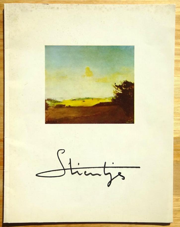 Staf Stientjes, monografische brochure 1967, Boeken, Kunst en Cultuur | Beeldend, Gelezen, Schilder- en Tekenkunst, Ophalen of Verzenden