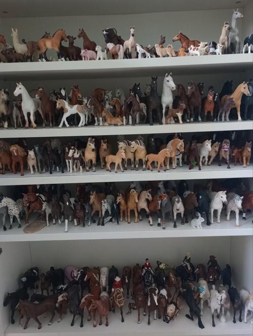 Schleich paarden, Verzamelen, Dierenverzamelingen, Zo goed als nieuw, Beeldje of Figuurtje, Paard, Ophalen of Verzenden