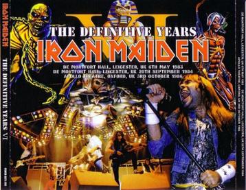 6 CD's  IRON  MAIDEN - The Definitive Years VI