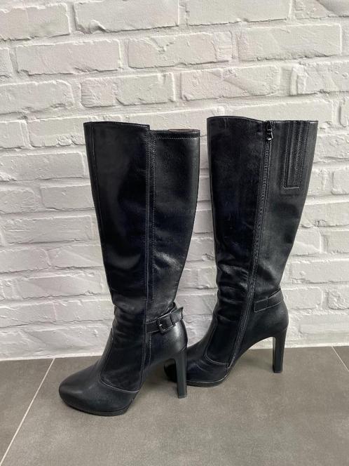 Zwarte laarzen met hak van Nero Gardini (40), Kleding | Dames, Schoenen, Zo goed als nieuw, Hoge laarzen, Zwart, Ophalen of Verzenden