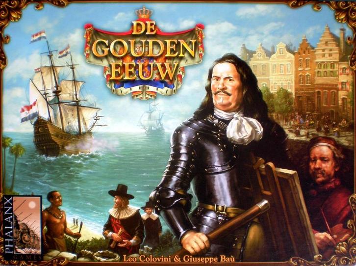 De Gouden Eeuw (Phalanx), Hobby en Vrije tijd, Gezelschapsspellen | Bordspellen, Nieuw, Ophalen of Verzenden