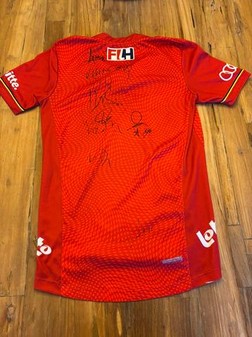 Hockeytruitje Red Lions gesigneerd beschikbaar voor biedingen
