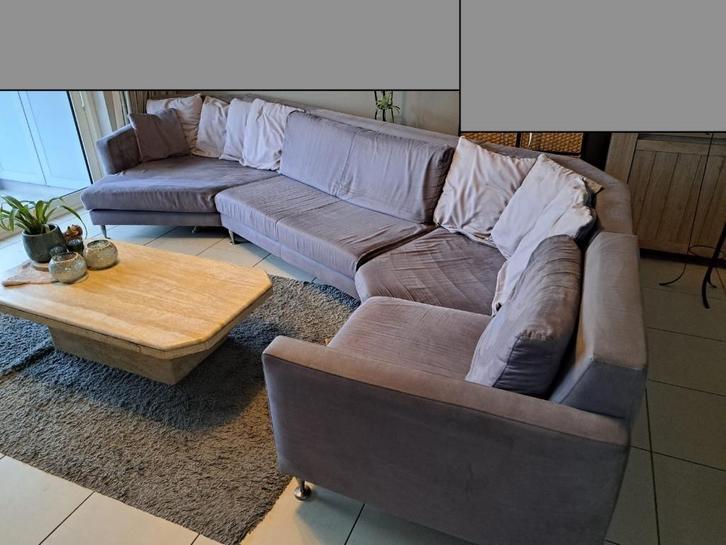 Sofa (zeker 5 mensen), Huis en Inrichting, Zetels | Zetels, Zo goed als nieuw, Hoekbank, Vierpersoons of meer, Ophalen