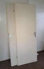 2 st Opdekdeuren in zeer goede staat, 83x201 en 73x201, Doe-het-zelf en Bouw, Ophalen, Zo goed als nieuw, Hout