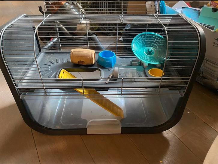 Knaagdierenkooi, Dieren en Toebehoren, Knaagdieren en Konijnen | Hokken en Kooien, Zo goed als nieuw, Kooi, Ophalen