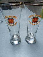 2 Golding campina glazen, Verzamelen, Biermerken, Ophalen of Verzenden, Zo goed als nieuw, Glas of Glazen, Overige merken