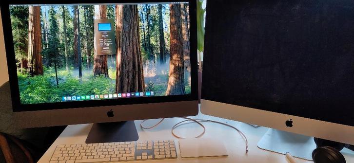 imac PRO 27''  64GB  1TB NVme, AMD Radeon Vega 56 8GB, 2017, Informatique & Logiciels, Apple Desktops, Utilisé, iMac Pro, SSD