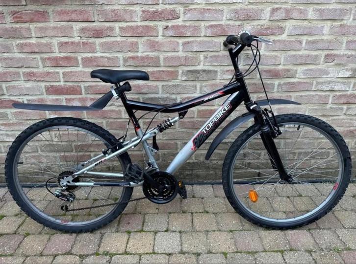 VTT ado TOPBIKE – vélo junior – VTT enfant, Fietsen en Brommers, Fietsen | Mountainbikes en ATB, Gebruikt, Overige merken, Ophalen