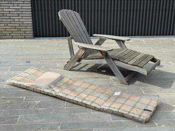 Ligstoel buiten ‘Bear Chair’ incl. ligkussen en hoofdsteun beschikbaar voor biedingen