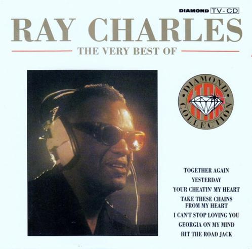 1010 - RAY CHARLES - THE VERY BEST OF - NIEUW, Cd's en Dvd's, Cd's | R&B en Soul, Nieuw in verpakking, 1960 tot 1980, Verzenden