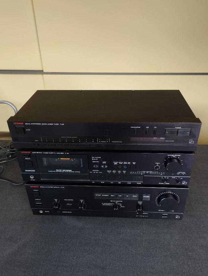 Luxman stereoketen, Audio, Tv en Foto, Stereoketens, Zo goed als nieuw, Cassettedeck, Tuner of Radio, Overige merken, Losse componenten