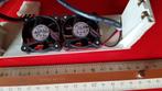 Twee kleine ventilators, Ophalen of Verzenden, Gebruikt, Overige