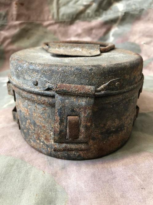 WW1 Duitse cavalerie wagenvet pot, Verzamelen, Militaria | Algemeen, Ophalen of Verzenden