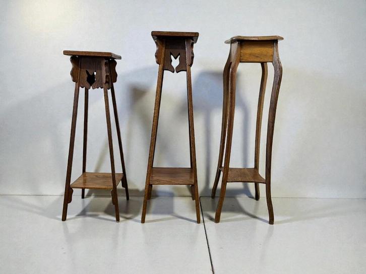 table d'appoint vintage en bois/table à plantes/étagère, Maison & Meubles, Accessoires pour la Maison | Étagères, Enlèvement ou Envoi